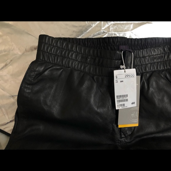 H&M Genuine Leather Pants - Picture 3 of 5